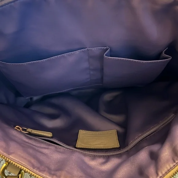 Coach tote Purse F1382-26414 - Picture 10 of 16